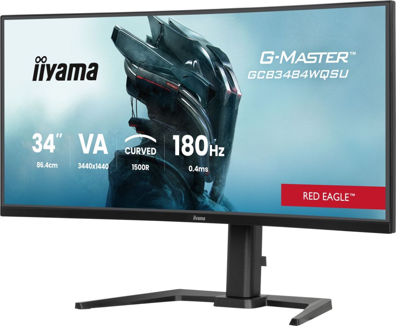 iiyama 34" G-Master GCB3484WQSU-B1 LED Curved iiyama 34" G-Master GCB3484WQSU-B1 LED Curved
