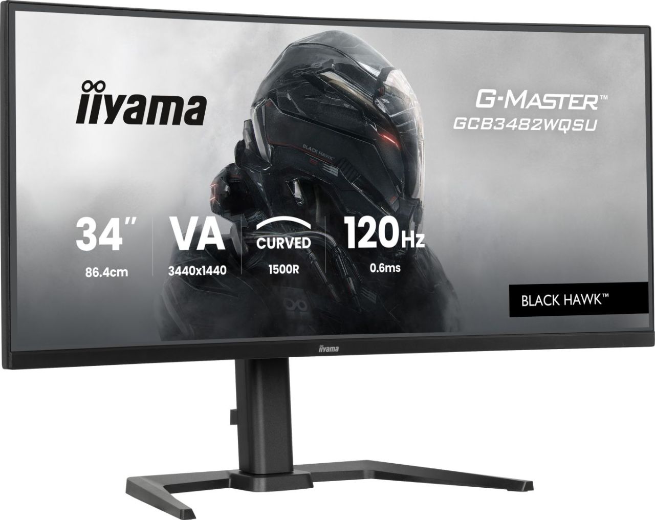 iiyama 34" G-Master GCB3482WQSU-B1 LED Curved