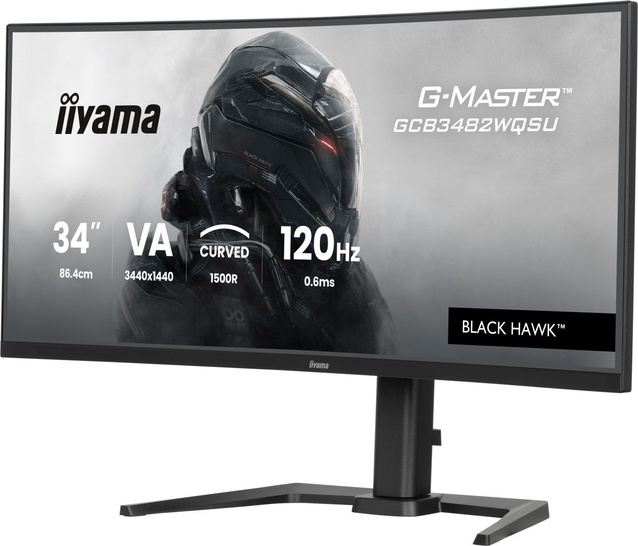 iiyama 34" G-Master GCB3482WQSU-B1 LED Curved