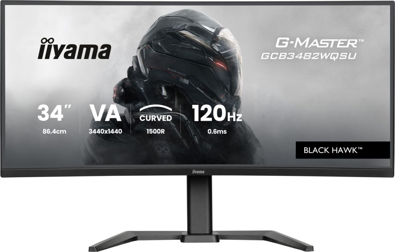 iiyama 34" G-Master GCB3482WQSU-B1 LED Curved