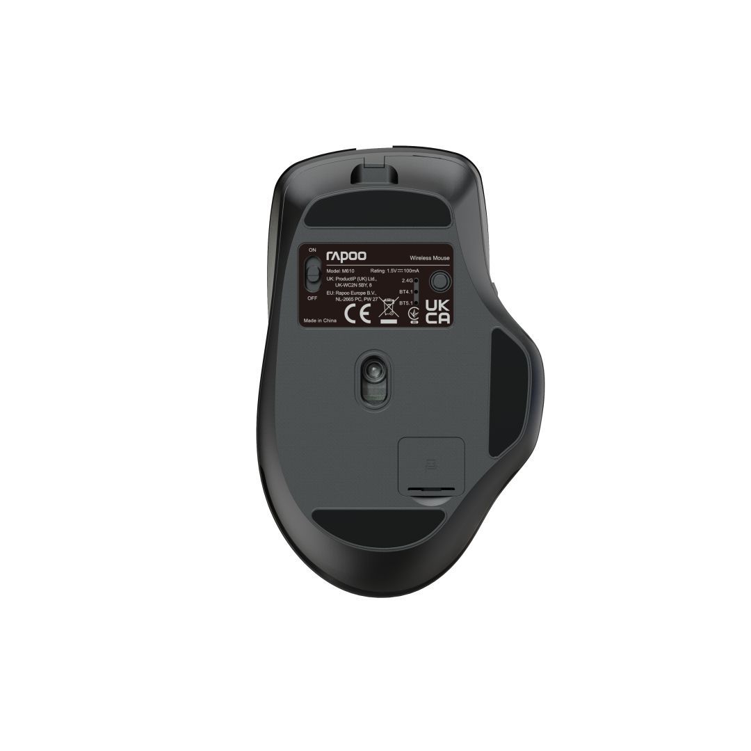 Rapoo M610 Multi-mode Wireless Bluetooth Mouse Black Rapoo M610 Multi-mode Wireless Bluetooth Mouse Black
