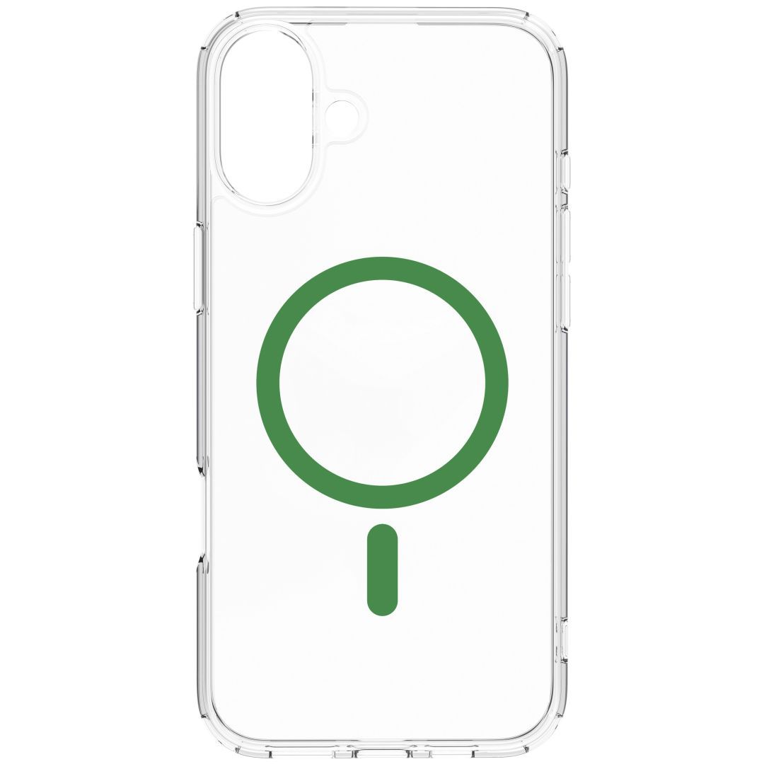 Dviced Magsafe iPhone 16 Plus case Green Clear Dviced Magsafe iPhone 16 Plus case Green Clear