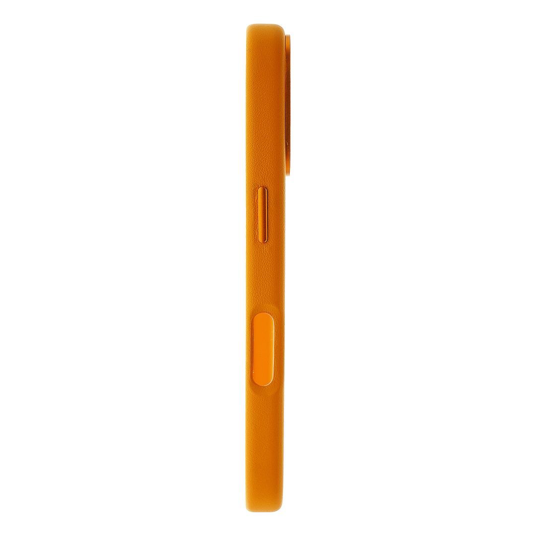 Dviced Leather case with magsafe for iPhone 16 Orange