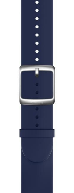 Withings Premium Sport Fluoroelastomer Wristband 20mm Night Blue & Silver Withings Premium Sport Fluoroelastomer Wristband 20mm Night Blue & Silver