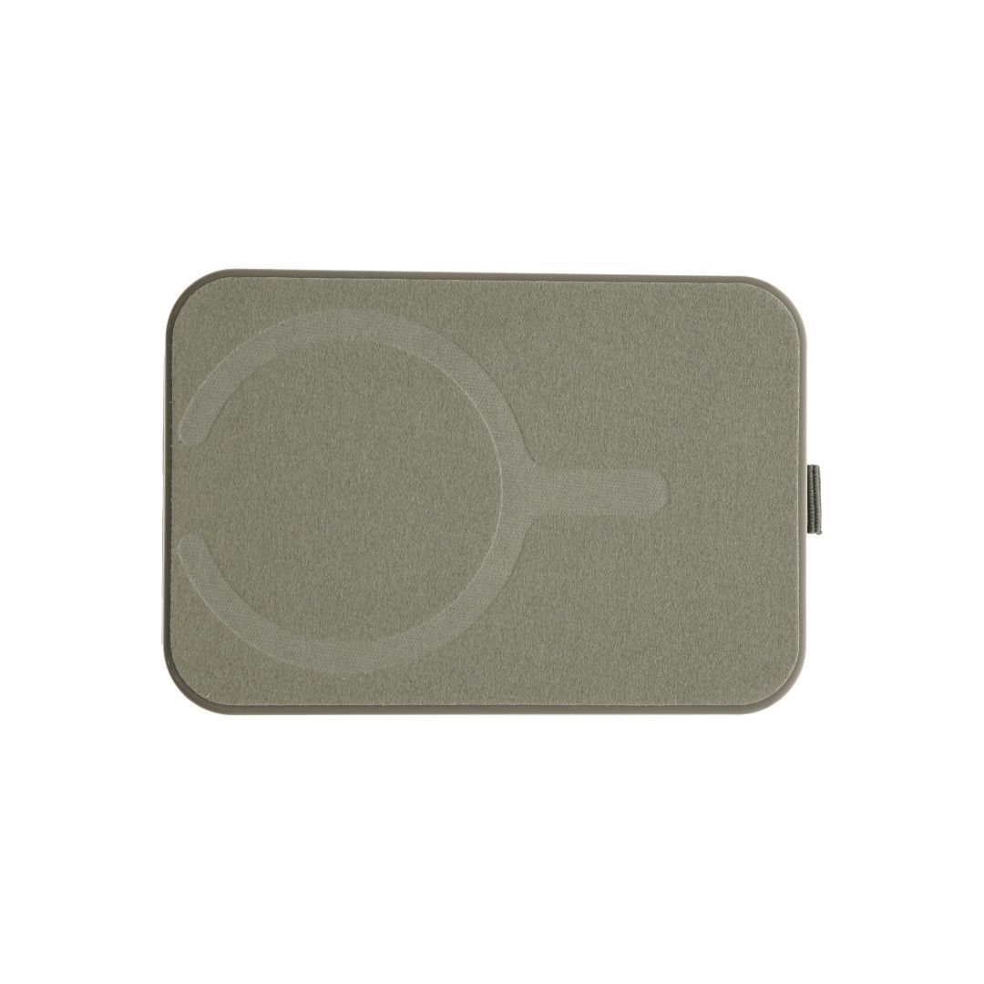 Dviced Leather magsafe foldable cardholder and stand Grey Dviced Leather magsafe foldable cardholder and stand Grey