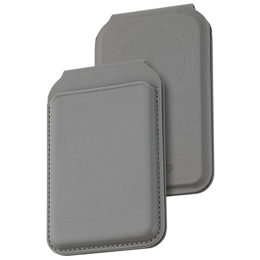 Dviced Leather magsafe foldable cardholder Grey Dviced Leather magsafe foldable cardholder Grey