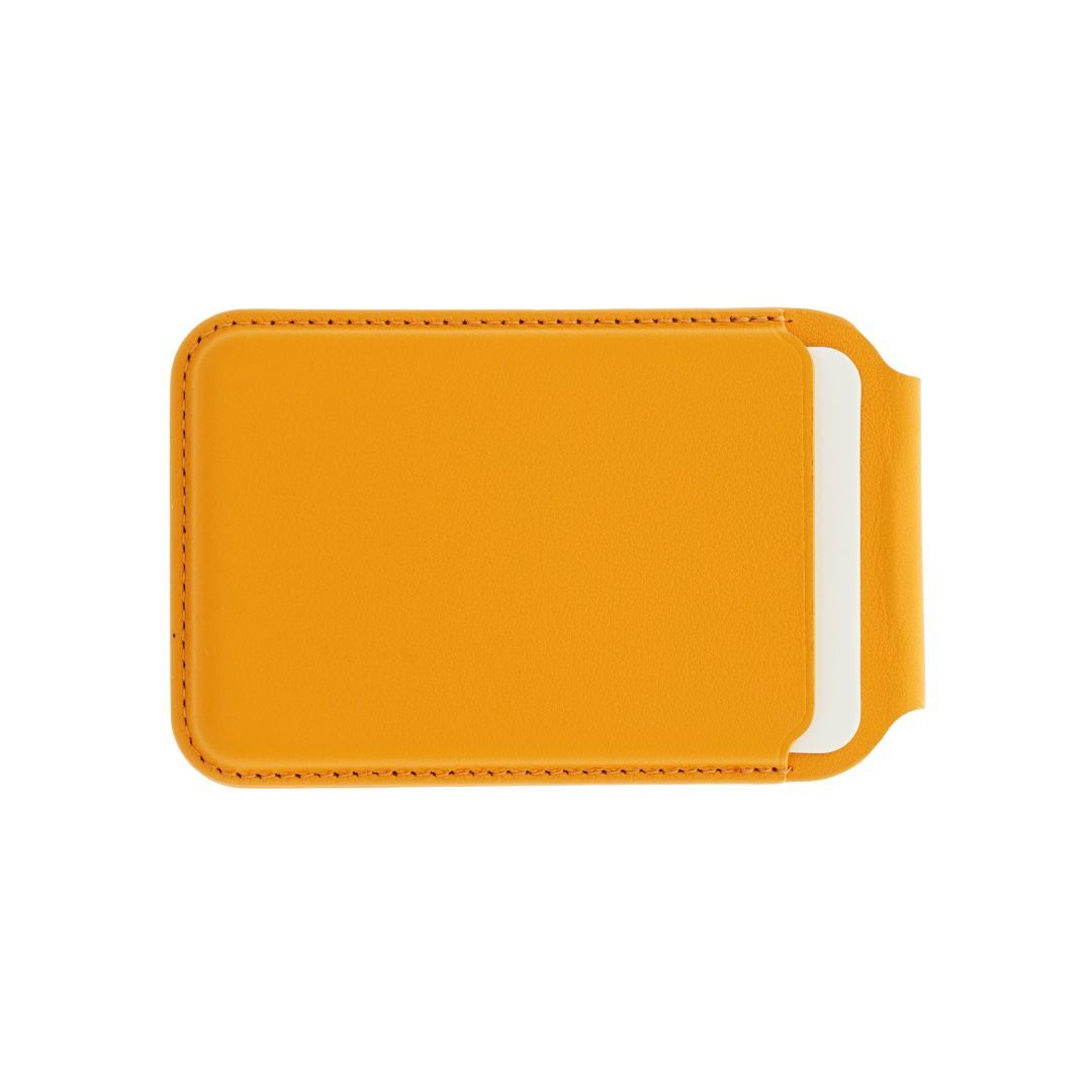 Dviced Leather magsafe foldable cardholder Orange Dviced Leather magsafe foldable cardholder Orange
