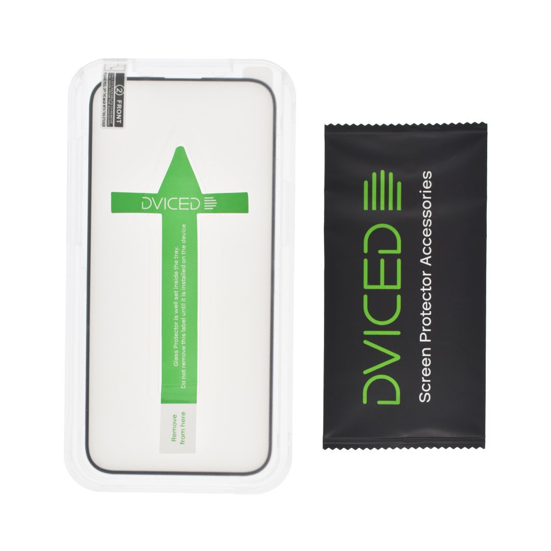 Dviced iPhone 15 Pro Max Screen Protector with Applicator Silk Print Dviced iPhone 15 Pro Max Screen Protector with Applicator Silk Print