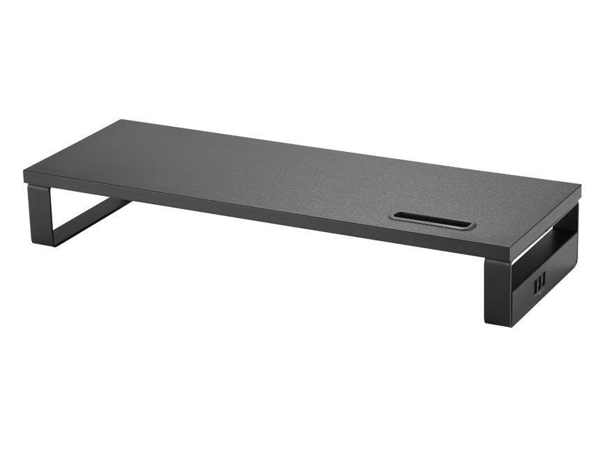 EQuip Desktop Monitor Stand with USB Black EQuip Desktop Monitor Stand with USB Black