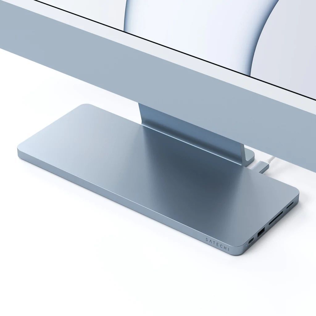 Satechi USB-C Slim Dock for 24” IMAC Blue Satechi USB-C Slim Dock for 24” IMAC Blue