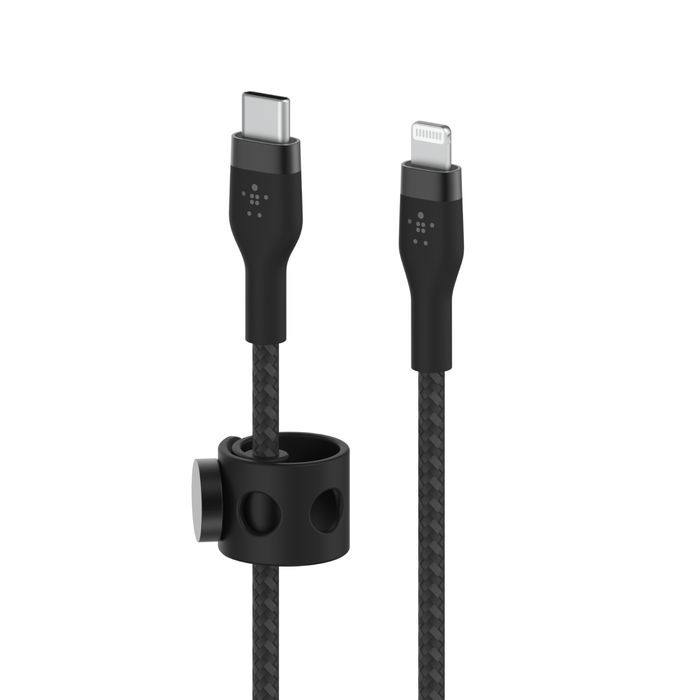 Belkin USB-C to Lightning male/male cable 2m Black Belkin USB-C to Lightning male/male cable 2m Black