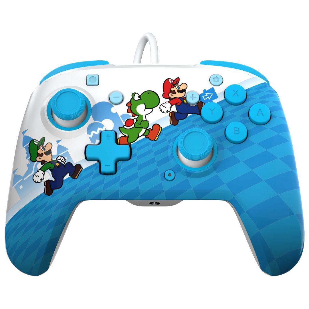 PDP Nintendo Switch Mario Escape Rematch USB Gamepad Blue/White PDP Nintendo Switch Mario Escape Rematch USB Gamepad Blue/White