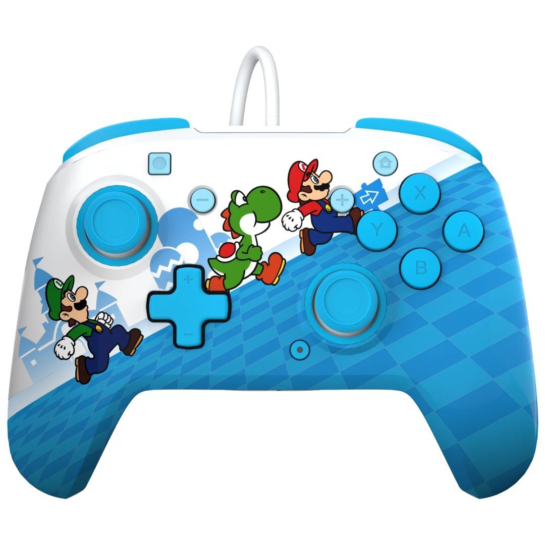PDP Nintendo Switch Mario Escape Rematch USB Gamepad Blue/White PDP Nintendo Switch Mario Escape Rematch USB Gamepad Blue/White