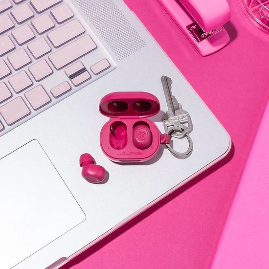 JLab JBuds Mini TWS Bluetooth Headset Earbuds Pink JLab JBuds Mini TWS Bluetooth Headset Earbuds Pink