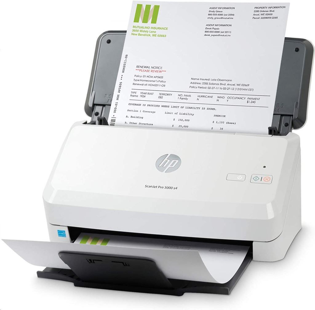 HP Scanjet Professional 3000 S4 Lapadagolós Szkenner White HP Scanjet Professional 3000 S4 Lapadagolós Szkenner White