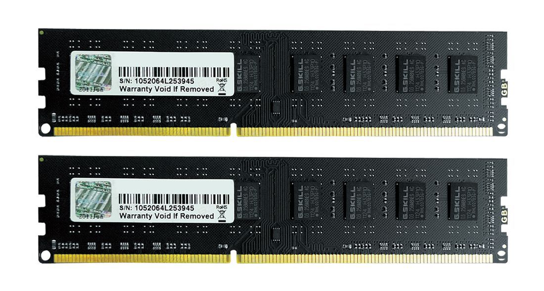 G.SKILL 16GB DDR3 1600MHz Kit(2x8GB) Value G.SKILL 16GB DDR3 1600MHz Kit(2x8GB) Value