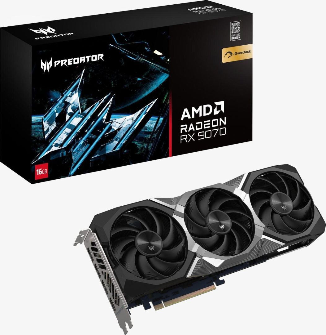 Acer RX9070 Predator BiFrost 16GB OC Acer RX9070 Predator BiFrost 16GB OC
