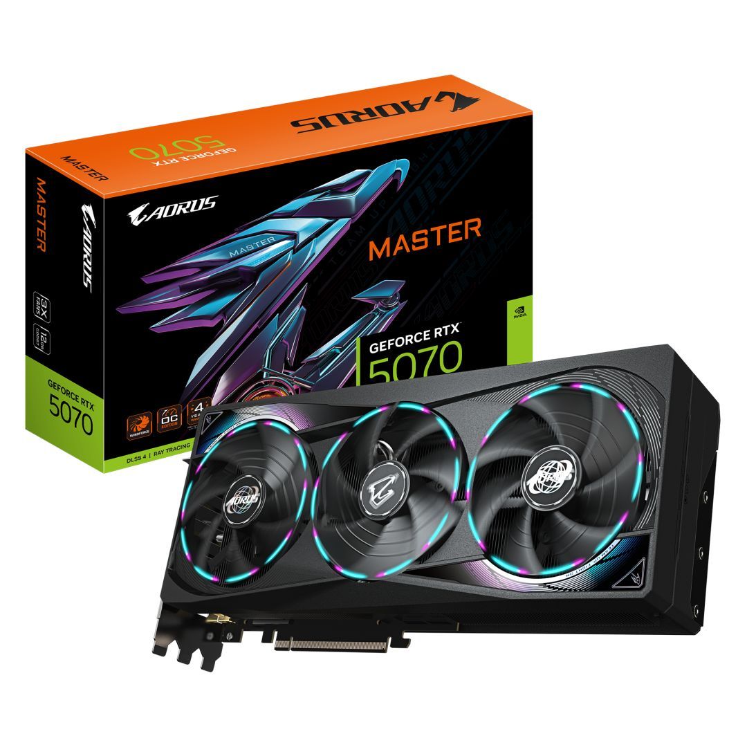 Gigabyte RTX5070 AORUS MASTER 12G Gigabyte RTX5070 AORUS MASTER 12G