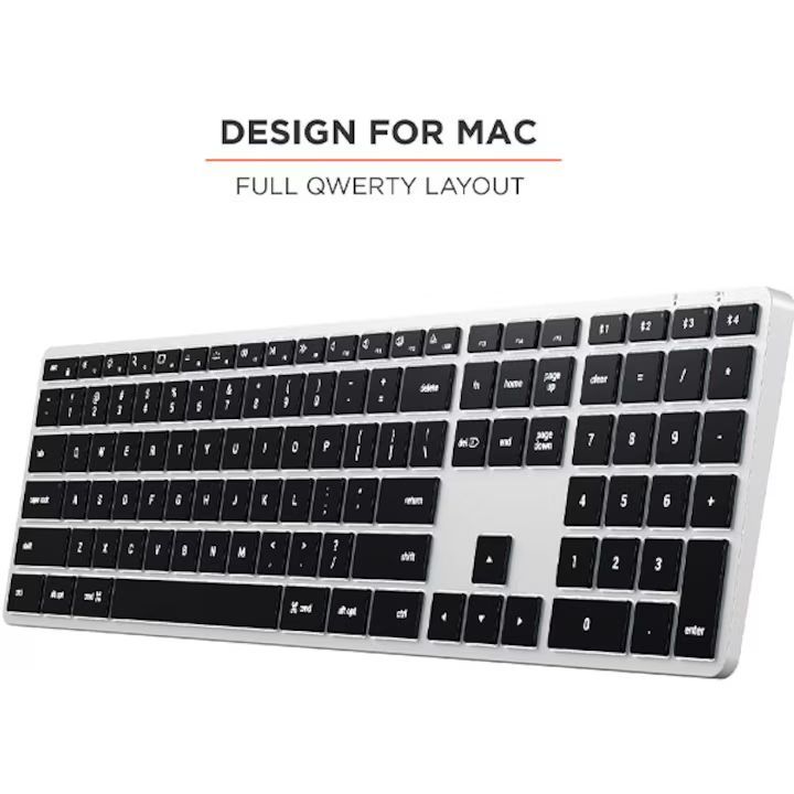 Satechi Slim X3 Bluetooth Keyboard Silver US Satechi Slim X3 Bluetooth Keyboard Silver US