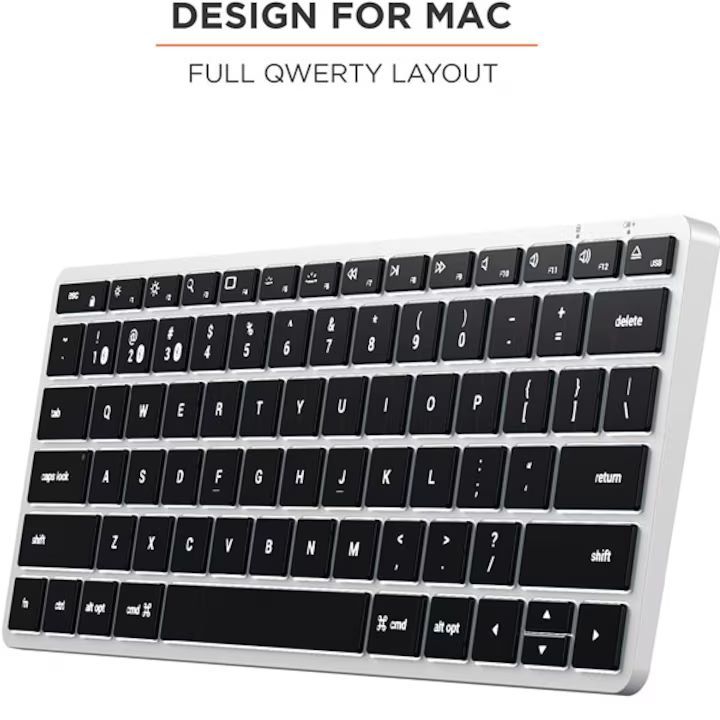 Satechi Slim X1 Bluetooth Keyboard Silver US