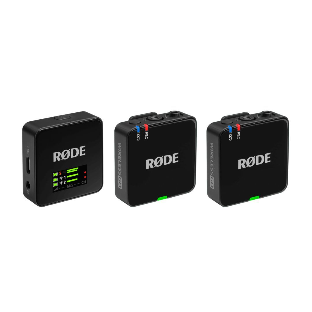 Rode Wireless GO III Compact Wireless Microphone System Black Rode Wireless GO III Compact Wireless Microphone System Black
