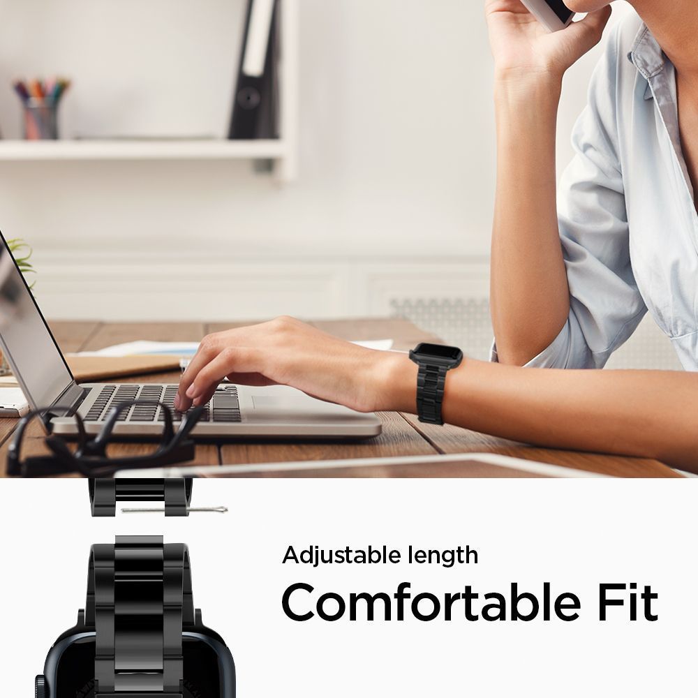 Spigen Modern Fit Watch Band Apple Watch 41mm/40mm/38mm Black Spigen Modern Fit Watch Band Apple Watch 41mm/40mm/38mm Black