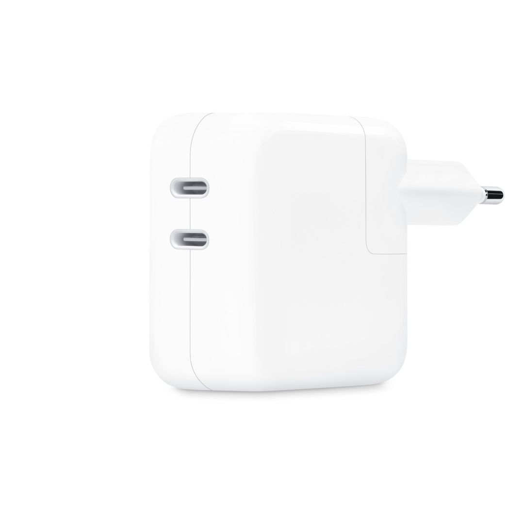 Apple 35W Dual USB-C Power Adapter White Apple 35W Dual USB-C Power Adapter White