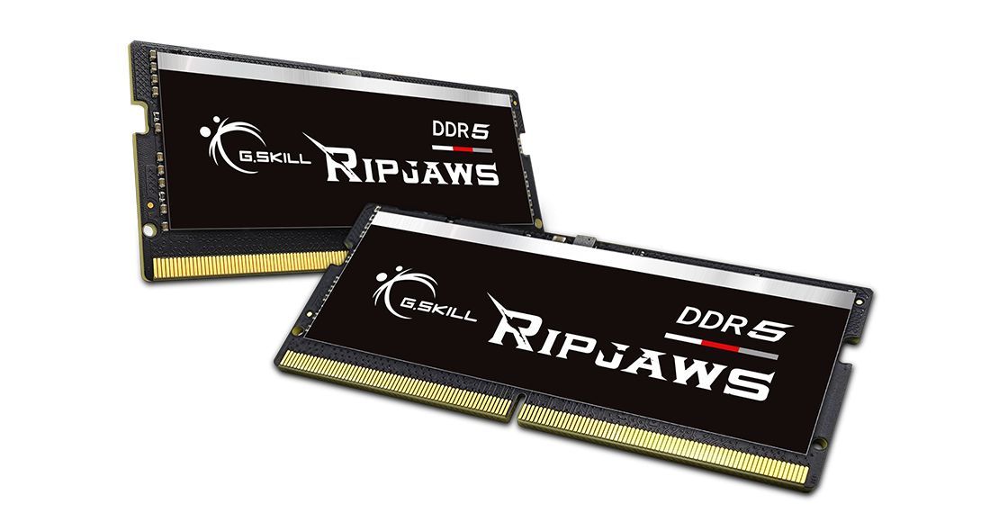 G.SKILL 32GB DDR5 4800MHz Kit(2x16GB) Ripjaws SODIMM G.SKILL 32GB DDR5 4800MHz Kit(2x16GB) Ripjaws SODIMM