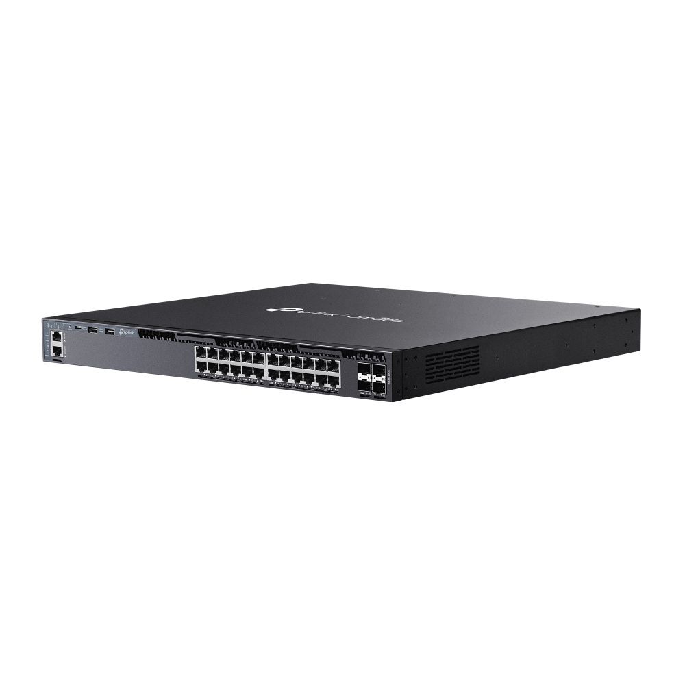 TP-Link SG6428XHP Omada 24-Port Gigabit Stackable L3 Managed PoE+ Switch with 4 10G Slots
