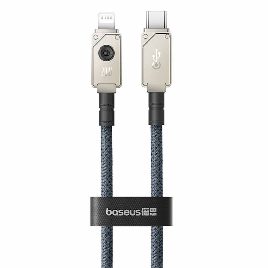 Baseus Unbreakable USB C to iP lightning 20W cable 1m White Baseus Unbreakable USB C to iP lightning 20W cable 1m White