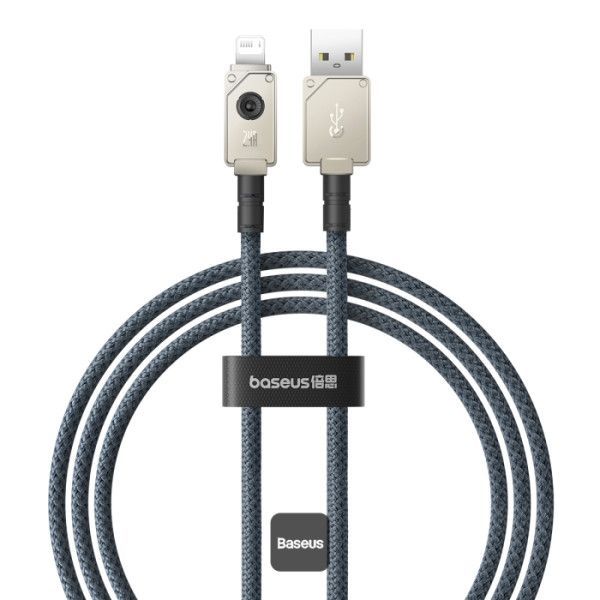 Baseus Unbreakable USB A to iP lightning 5V-2.4A cable 2m White
