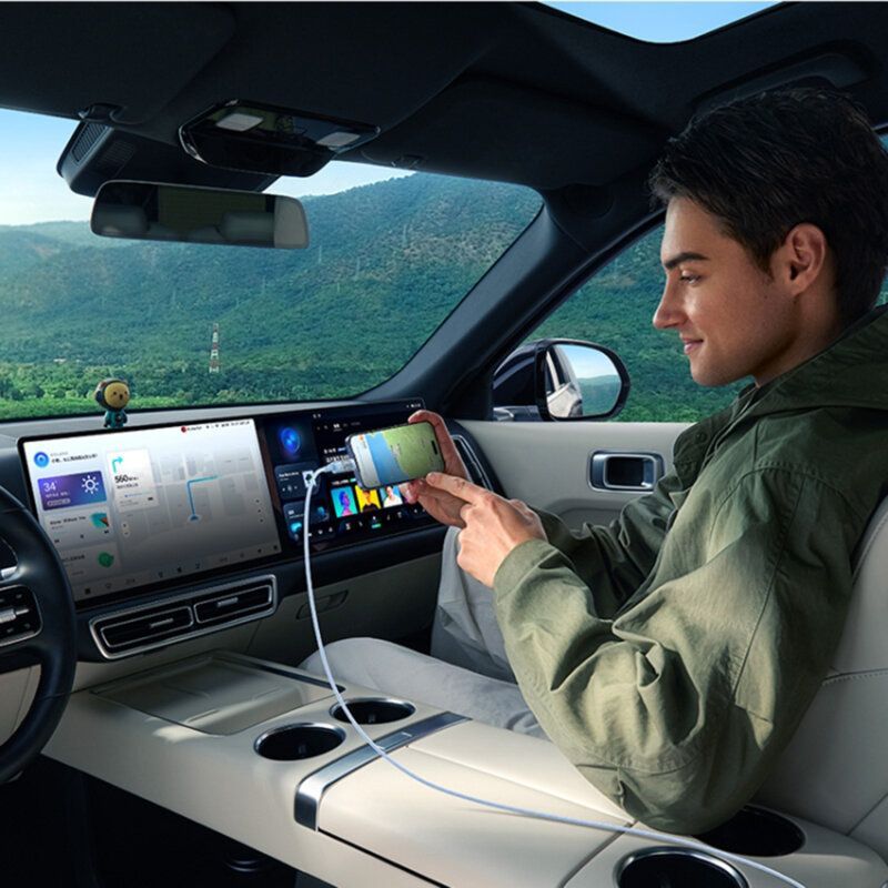 Baseus Gem USB-C to iP lightning fast charging cable 20W 2m Blue