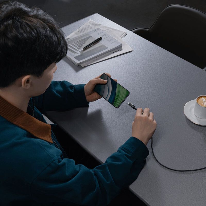 Baseus Gem USB-C to iP lightning fast charging cable 20W 2m Black