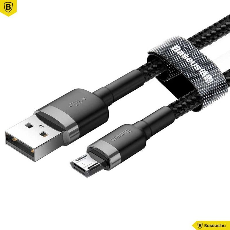 Baseus Cafule Micro USB Cable 1m Black/Grey Baseus Cafule Micro USB Cable 1m Black/Grey