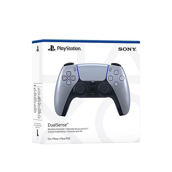 Sony PlayStation 5 DualSense Wireless Gamepad Sterling Silver Sony PlayStation 5 DualSense Wireless Gamepad Sterling Silver