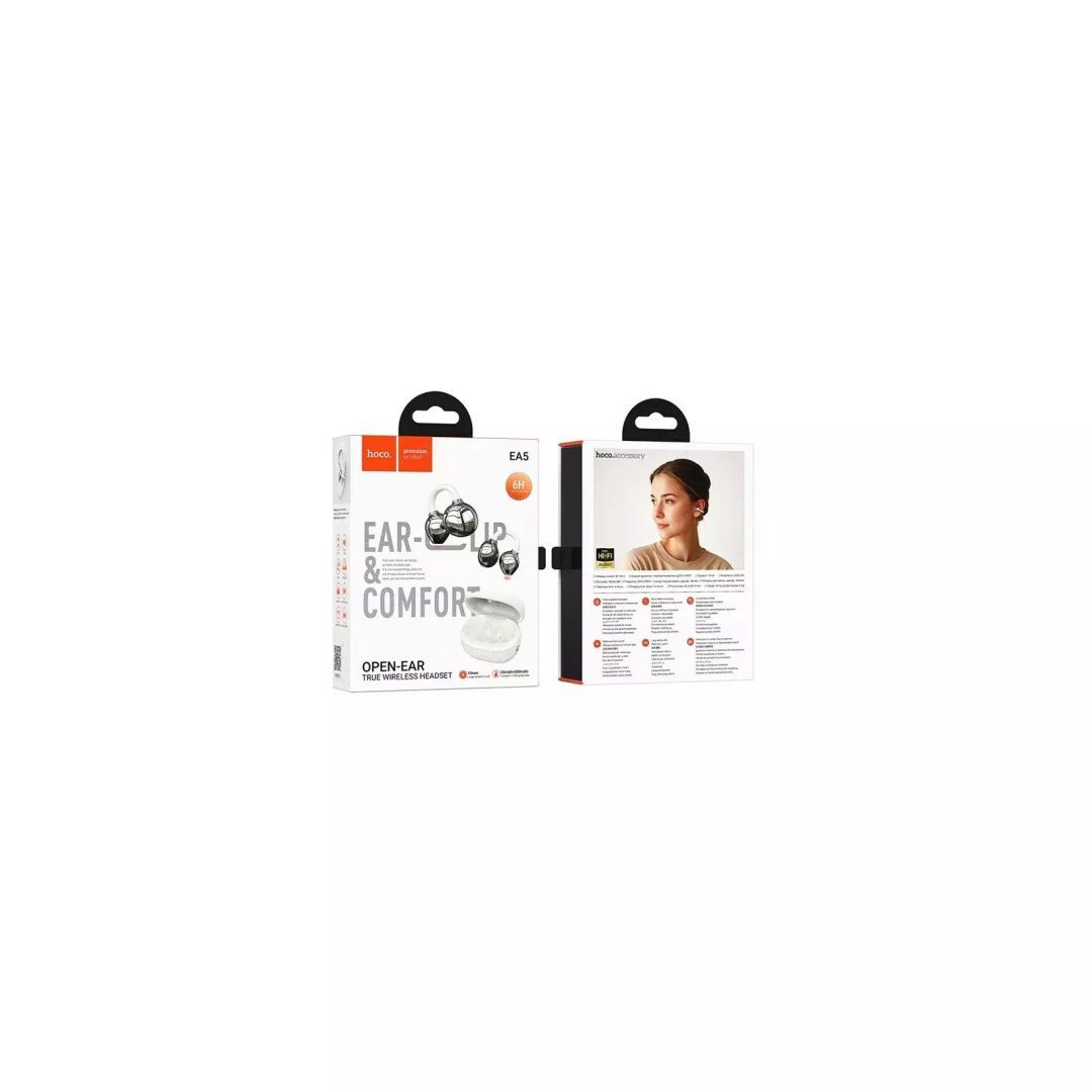 Hoco EA6 Duke III Bluetooth Headset Milky White Hoco EA6 Duke III Bluetooth Headset Milky White