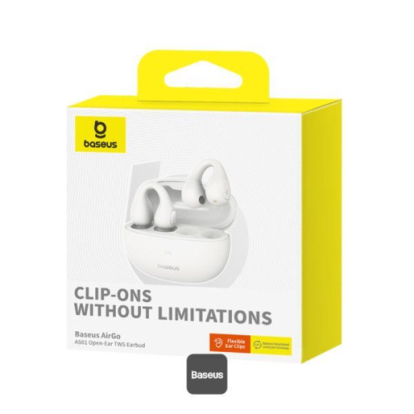 Baseus AirGo 1 Ring Bluetooth Headset White Baseus AirGo 1 Ring Bluetooth Headset White