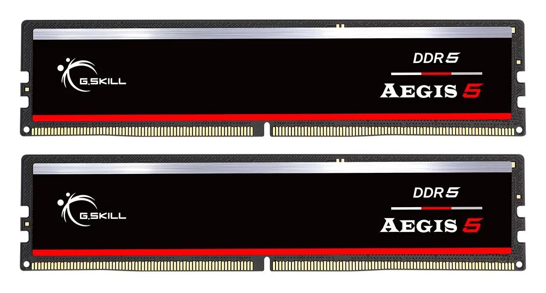 G.SKILL 32GB DDR5 6000MHz Kit(2x16GB) Aegis 5 Black G.SKILL 32GB DDR5 6000MHz Kit(2x16GB) Aegis 5 Black