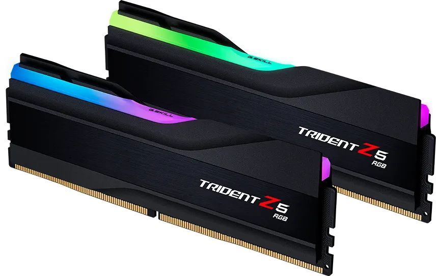 G.SKILL 32GB DDR5 6400MHz Kit(2x16GB) Trident Z5 RGB Black G.SKILL 32GB DDR5 6400MHz Kit(2x16GB) Trident Z5 RGB Black