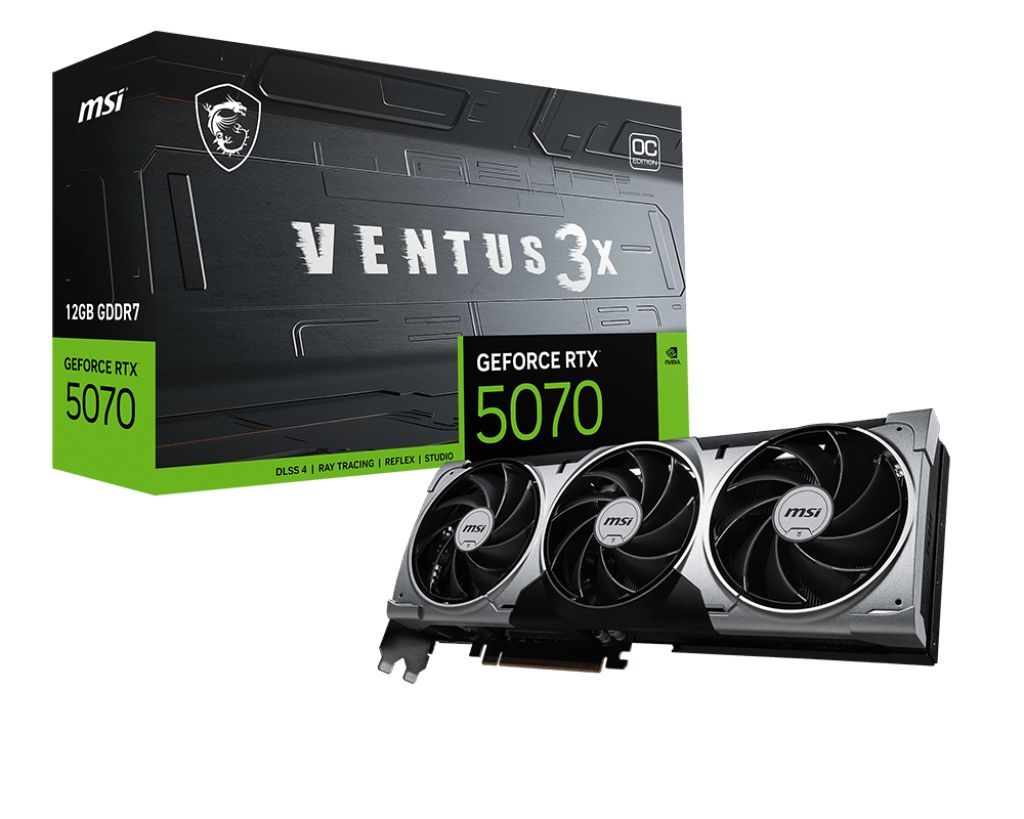 Msi RTX5070 12G VENTUS 3X OC Msi RTX5070 12G VENTUS 3X OC