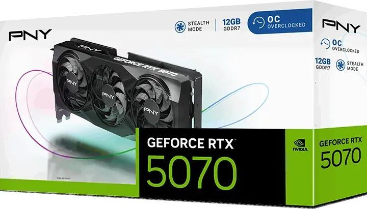 PNY GeForce RTX5070 12GB DDR7 OC PNY GeForce RTX5070 12GB DDR7 OC
