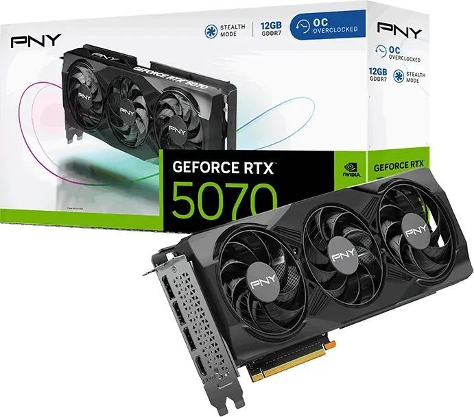 PNY GeForce RTX5070 12GB DDR7 OC PNY GeForce RTX5070 12GB DDR7 OC
