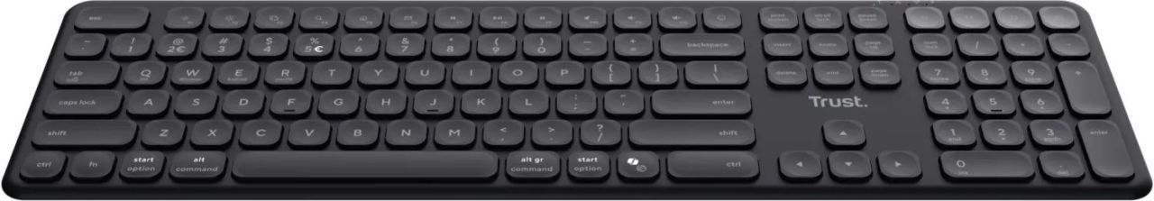 Trust Vaiya Wireless Keyboard Black US Trust Vaiya Wireless Keyboard Black US