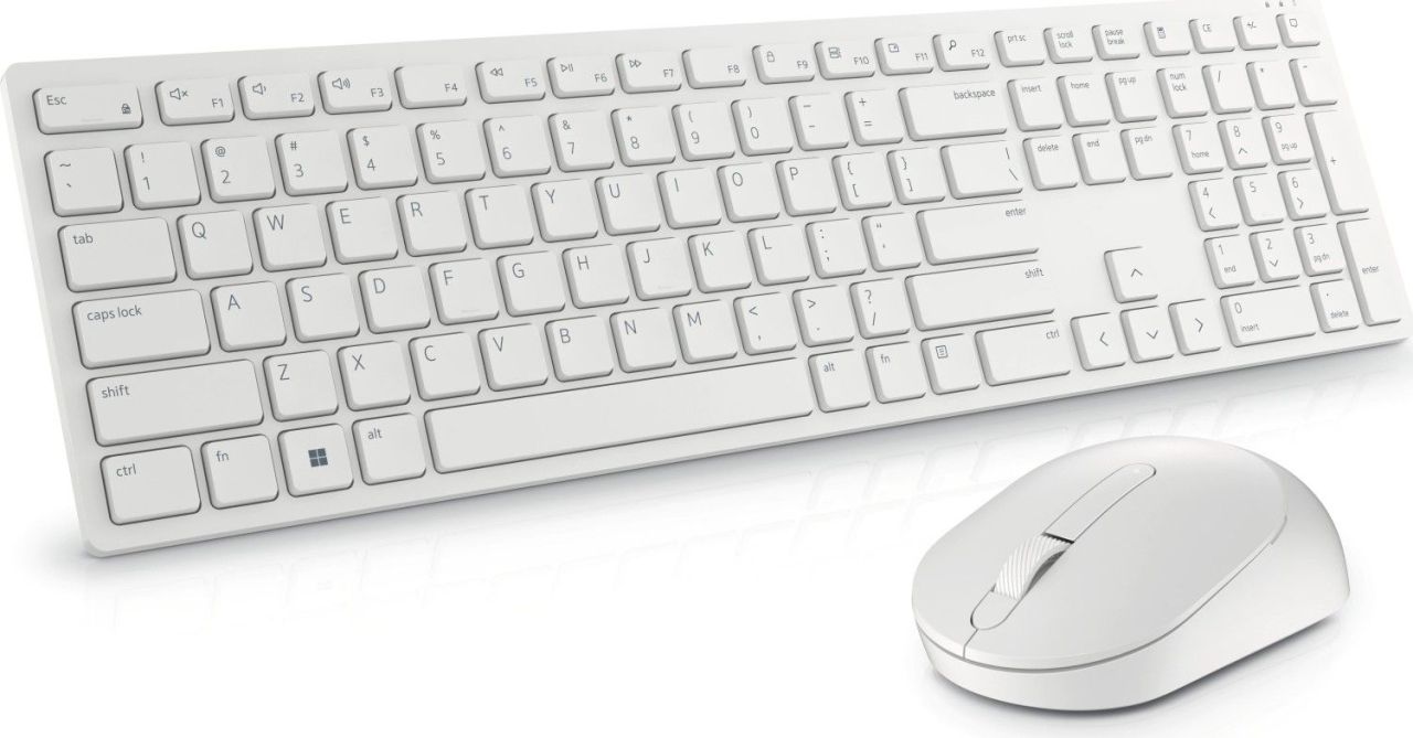 Dell KM5221W Wireless Keyboard and Mouse White US Dell KM5221W Wireless Keyboard and Mouse White US