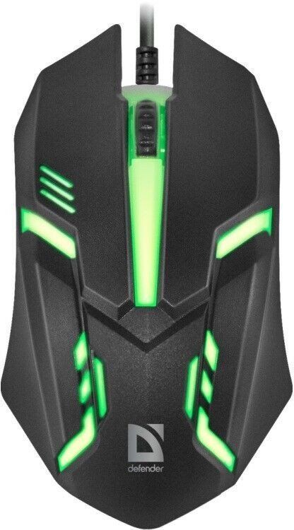 Defender Cyber MB-560L RGB Gaming Mouse Black Defender Cyber MB-560L RGB Gaming Mouse Black
