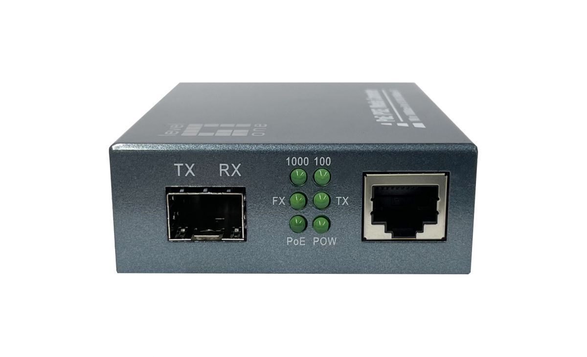 LevelOne GVT-2012 RJ45 to SFP Gigabit Media Converter LevelOne GVT-2012 RJ45 to SFP Gigabit Media Converter