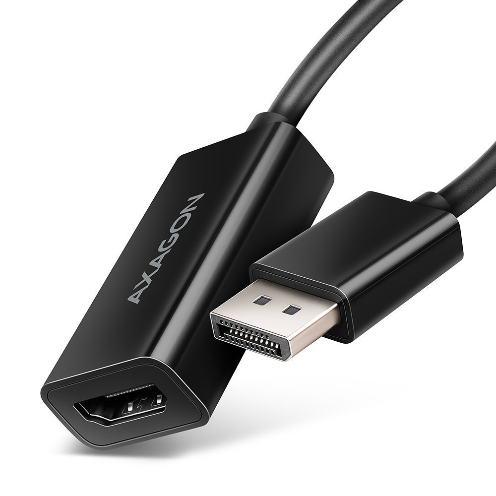 AXAGON RVD-HI20N DisplayPort > HDMI 2.0 adapter 4K/60Hz Black AXAGON RVD-HI20N DisplayPort > HDMI 2.0 adapter 4K/60Hz Black