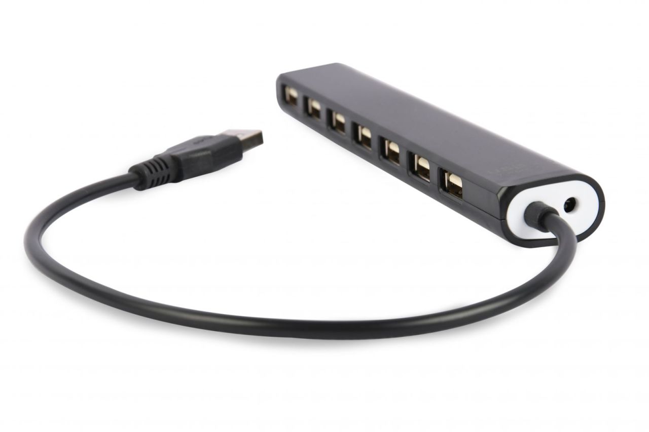 Gembird UHB-U2P7-04 USB2.0 7-port Hub Black Gembird UHB-U2P7-04 USB2.0 7-port Hub Black