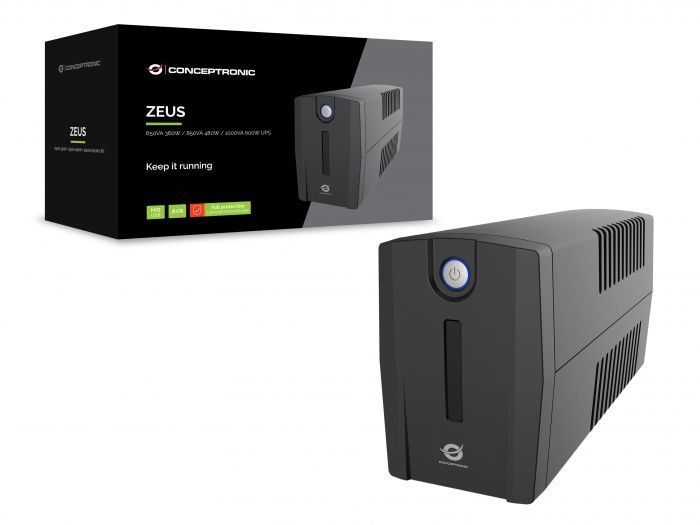 Conceptronic ZEUS07E 1000VA 600W UPS Conceptronic ZEUS07E 1000VA 600W UPS