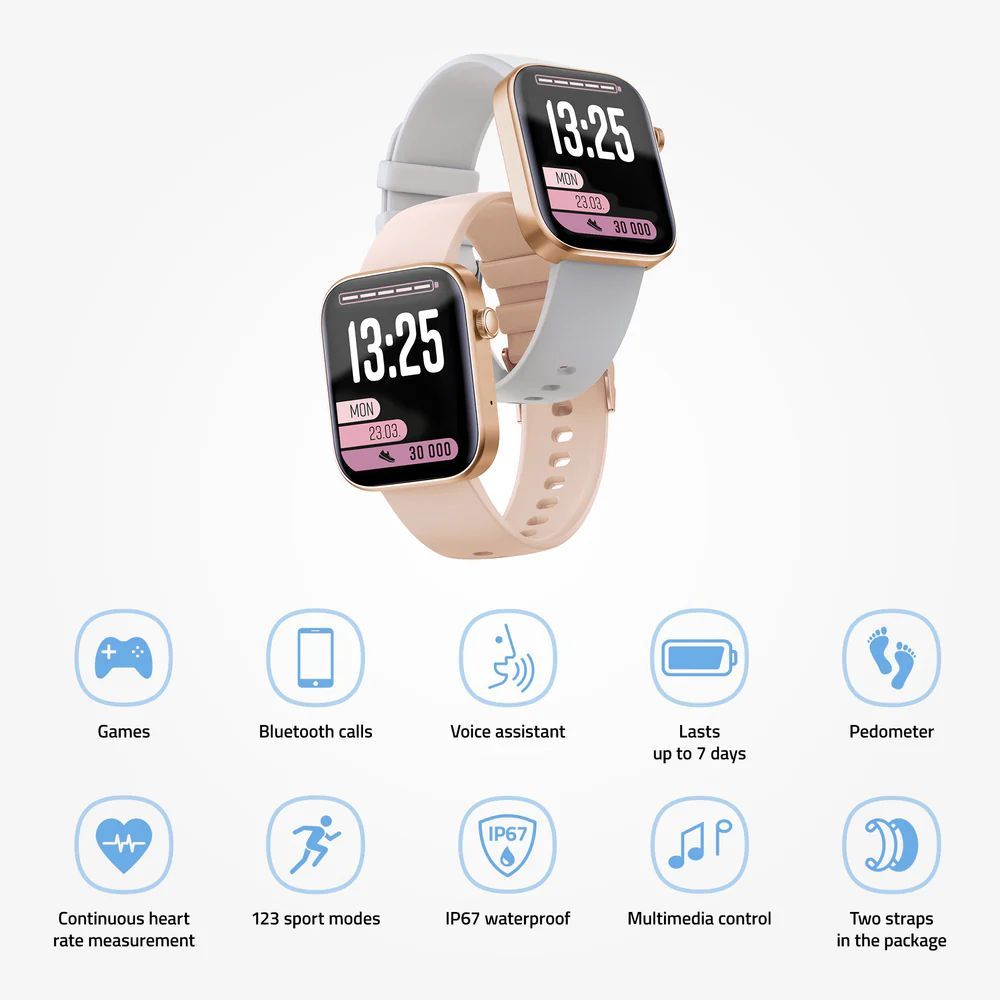 Lamax BCool2 Plus SmartWatch Rose Gold